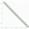 thumbnail image 2 of 14k White Gold Double Link Charm Bracelet, 2 of 6