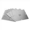 thumbnail image 1 of 8Pcs Direct Heat90x90mm XBOX360 CPU GPU Stencils BGA Reballing Station Game Console CSP GPU-B CPU-A01 Reballing Stencil, 1 of 7