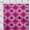 Fuschia Pink, variant on oneOone Organic Cotton Poplin Twill Fabric Argyle Ikat Decor Fabric Printed BTY 42 Inch Wide