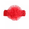 thumbnail image 3 of Baby Girls Headbands Chifflon Flowers Breath Mesh Soft Lace Headbands for Infant Newborn and Toddlers 0-3 Years, 3 of 3