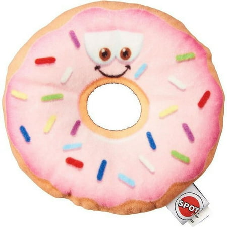 UPC: 0077234544242 | Ethical 54424 Fun Food Donut Plush Toy – Assorted Color  Medium