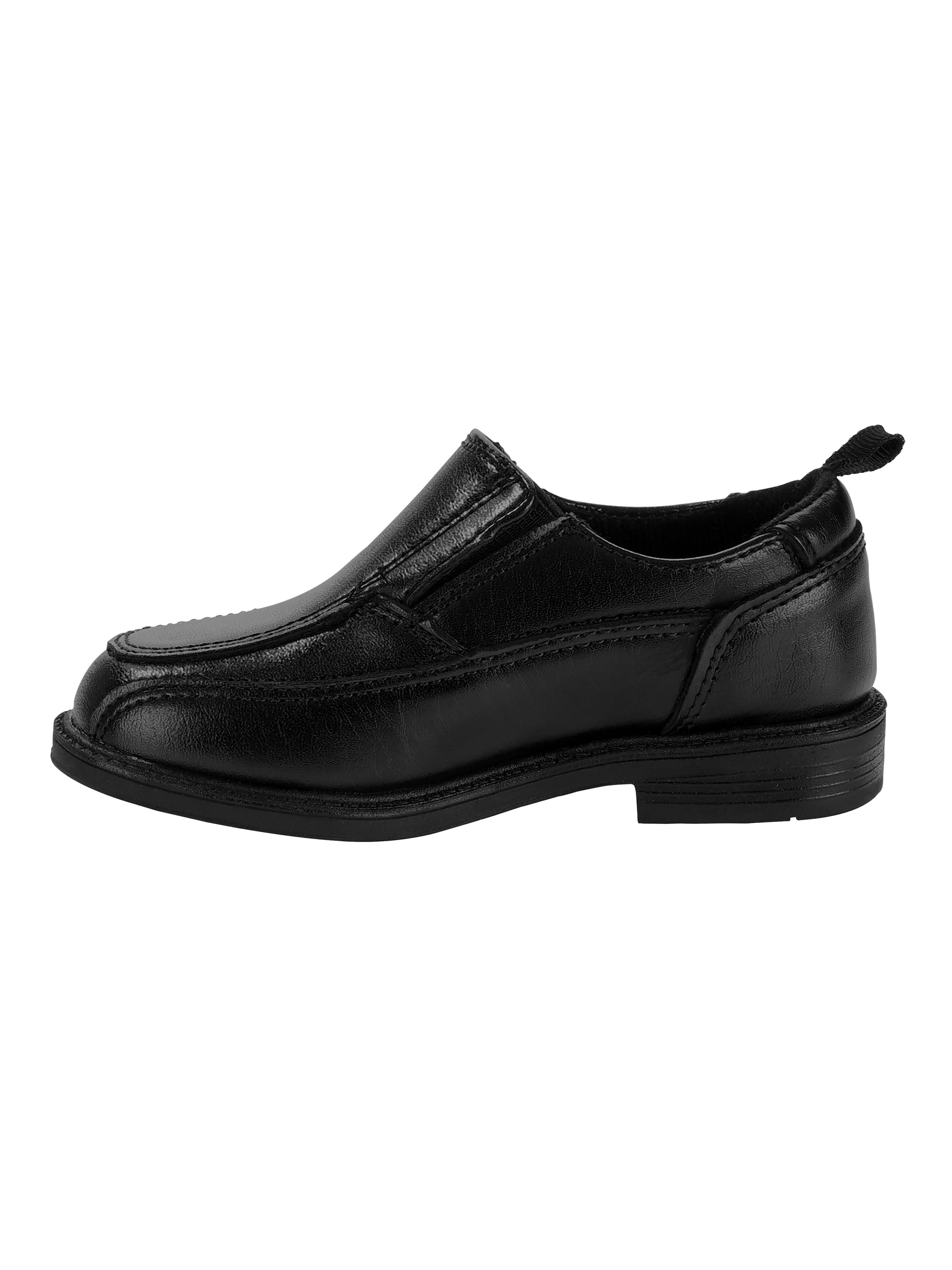 boys wide width dress shoe on Wonder Nation Wonder Nation Boys Slip On Dress Shoe Walmart Com Walmart Com
