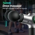 thumbnail image 7 of Cshidworld 99 Speed Massage Gun, Upgrade Deep Tissue Back Massager with 10 Massages Heads & Silent Brush Motor, Percussion Massage Guns for Athletes for Pain Relief, Massager for Treatment,Silver, 7 of 7