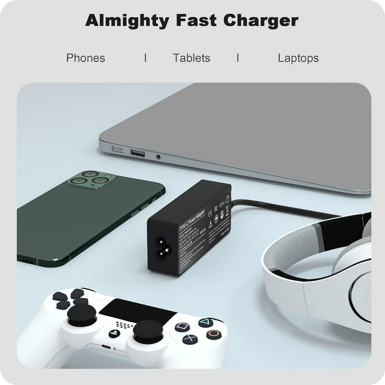 65W USB-C Fast ​Charger Fit for LG Gram Laptop LG 14