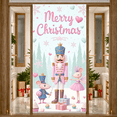 thumbnail image 3 of Decorative Design Merry Christmas Banner Nutcracker Theme Cartoon Characters Christmas Celebration for Holiday Party Indoor Decoration Special Events, 3 of 8