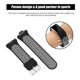 thumbnail image 4 of Pulsera deportiva inteligente de silicona Correa de repuesto para muñeca Fitbit Alta Negro y gris, 4 of 9