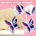 thumbnail image 5 of Butterfly Crystal Paperweight, 5.55cm / 2.17 Inch Crystal Paperweight Paper Weight for Home Office Desktop Table Decor Wedding Party Jewelry Ornament, 1Pc, 5 of 7