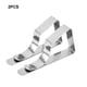 thumbnail image 4 of Inteprter Los clips para mantel se mantienen firmes, imprescindibles para picnics y eventos al aire libre, fáciles de quitar y quitar. Mostrada Acero inoxidable 2 piezas, 4 of 6