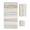 Beige, variant on Eucalyptus Towel Set of 3, Soft Microfiber Bath Towels, Hand Towel, Washcloths, Sage Green Farmhouse Leaf Pastoral Plant Quick-Dry Absorbent Towels for Bathroom Kitchen Hotel Beach Gym Spa