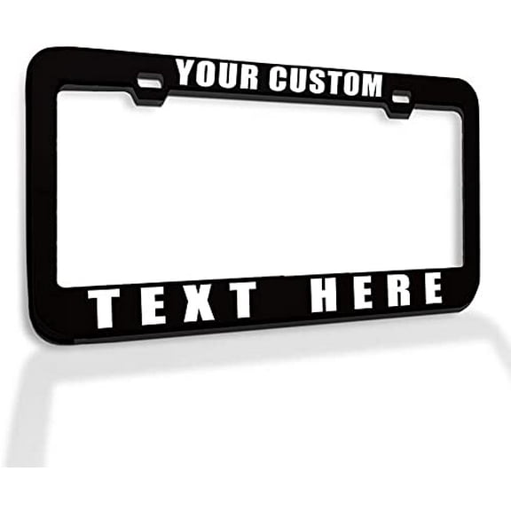 Golden Retriever Mobile Style Dog Metal License Plate Frame Personalized/Car Accessories Car Tag Holder Cover (Custom Frame)