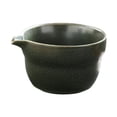 thumbnail image 1 of Cuenco de cerámica para matcha, matcha chawan, ceremonia de matcha, cuenco de porcelana para té de cocina Verde oscuro, 1 of 7