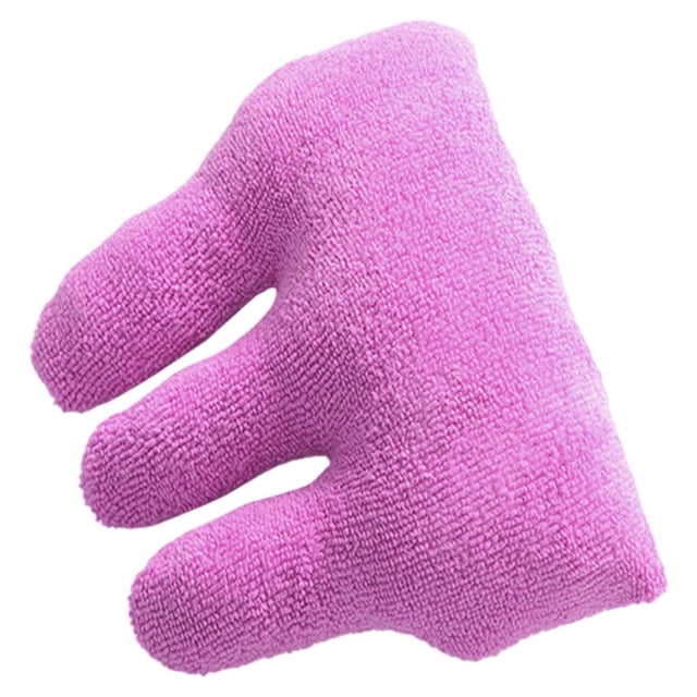 Cono con separador de s Dispositivo de entrenamiento de rehabilitación de s de ayuda para s de mano Púrpura Jinwen Almohadilla de separación de dedos