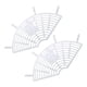 thumbnail image 5 of Rueda trasera, red protectora del asiento trasero, protección para los pies, protección del asiento trasero para Blanco, 5 of 9