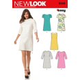 thumbnail image 1 of Simplicidad Patrones creativos New Look 6145 Vestido de mujer A (8-10-12-14-16-18), 1 of 4