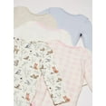 thumbnail image 4 of Hudson Baby Cotton Long-Sleeve Bodysuits, 5-Pack, Newborn- 24 Months, 4 of 10