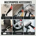 thumbnail image 4 of Comforday Red Handheld Steam Cleaner with 9-Piece Accessories for Stain Removal, Carpets, Curtains, Car Seats, 4 of 14