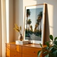 thumbnail image 2 of South Windsor - Los Angeles California Photography Oak Framed Wall Art Print 20 x 30 inches, 2 of 59