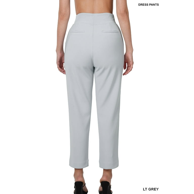pbnbp Women's High Waist Dress Pants with Pockets Plus Suze Stretch Work  Pants for Women Dress Slacks for Women Work Casual S-4XL Summer Savings