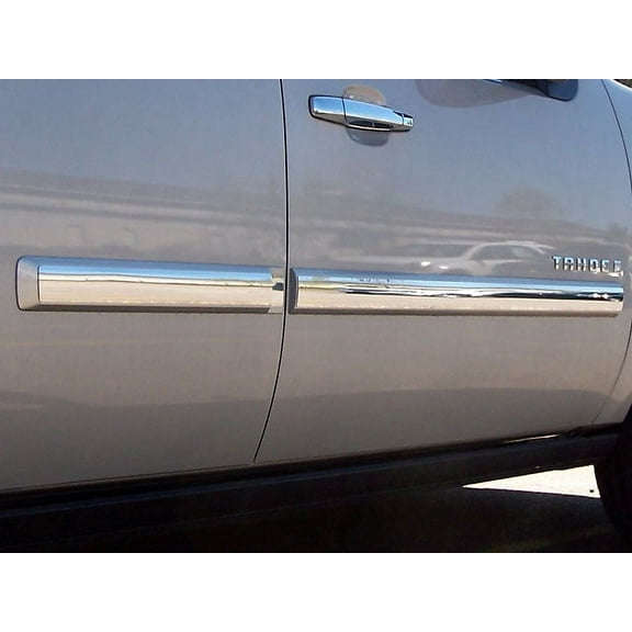 Stainless Rocker Panel Trim 6Pc Fits 2007-2008 Chevrolet Tahoe TH47195 QAA