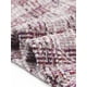 thumbnail image 5 of Inspire Chic Conjunto Blazer de Mujer de Tweed con Cuello Alto, Chaqueta Abierta Cortada, Rosa, 5 of 6