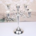 thumbnail image 4 of Candelabro europeo de tres cabezas, adornos de cinco cabezas, accesorios de boda románticos vintage, cenas a la luz de las velas, decoración del hogar en restaurantes, 4 of 5