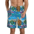 thumbnail image 1 of Balery Little Sea Turtles Traje de Baño Estilo Hawaiano para Hombre, Shorts de Secado Rápido con Bolsillos-3X-Large, 1 of 6