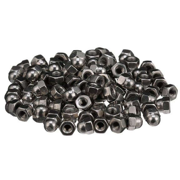 SeaChoice 00583; 8-32 Cap Acorn Nut Stainless Steel 100/ Bag