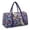 Blue Tropical Palm Tree, variant on Colorful Sea Turtle Quilted Duffle Bag for Women Lightweight Weekender Bags with Adjustable Strap Large Capacity Carry on Overnight Bags for Yoga Hiking Sports Workout Gift for Friends