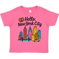 thumbnail image 3 of Inktastic Hello New York City Boys or Girls Toddler T-Shirt, 3 of 5