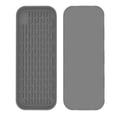 thumbnail image 5 of Bandeja de drenaje de silicona, escurridor de fregadero, organizador de almohadilla, tapete resistente al calor, impermeable para Gris, 5 of 5