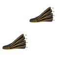 thumbnail image 1 of Plantillas de tela transpirable Qarigey Inserciones de altura de bota gruesas Negro 3cm, 1 of 1