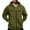 Army Green Jacket for Men, variant on safuny Hoodies For Men Fall Full Zip Hooded Sweatshirt Casual Lightweight Workout Athletic Coats with Pockets Army Green L
