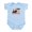 Sky Blue, variant on CafePress - Honey Badger Merry Freakin' Christmas Infant Bodys - Baby Light Bodysuit, Size Newborn - 24 Months