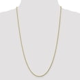 thumbnail image 2 of 10K Yellow Gold 2mm Handmade Diamond Cut Rope Chain 22 Inch, 2 of 5
