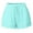 Sky Blue, variant on pstuiky Womens Pants Dressy Casual, Solid Color Casual Short Pants Lace Basic Gym Clothes Khaki L