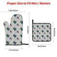 thumbnail image 2 of Naloa Turtle Oven Mitts and Pot Holders 4 pcs Set, Cooking Baking Grilling Kitchen Oven Glove for Cooking, 2 of 6