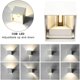 thumbnail image 5 of piezas de luz de pared LED para exteriores 12W Luces de pared para interiores 3000K Blanco cálido Diseño impermeable IP65 Zhivalor HS-0049, 5 of 6