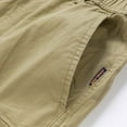 thumbnail image 6 of Mens Work Shorts Men's Plus Size Cargo Shorts Multi Pockets Relaxed Summer Beach Shorts Pants Cargo Shorts for Men Khaki L, 6 of 7