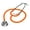 Orange, variant on Ever Ready First Aid Dual Head Stethoscope - Orange