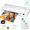 White, variant on Crenova A3 Laminator Machine, 13-inch Hot and Cold Laminator, with 5 Laminating Sheets for A3, A4, A5, and A6 Sizes, Corner Rounder