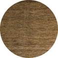 thumbnail image 1 of Ahgly Company Indoor Round Abstract Light Brown Abstract Area Rugs, 8' Round, 1 of 6