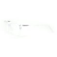 thumbnail image 3 of Stylish Classic Thin Plastic Rectangular Horn Rim Reading Glasses Clear +1.00, 3 of 4