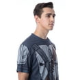 thumbnail image 3 of Star Wars Mens' The Mandalorian Mando Holding The Child Costume Shirt, 3 of 6