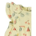 thumbnail image 5 of Gerber Baby Girl Dress and Diaper Cover Outfit Set, 2-Piece, Sizes Newborn - 24 Months, 5 of 9