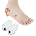thumbnail image 3 of 3 Pairs Heel Wedge Insert Gel Magnetic Orthotic Insert for Supination Pronation, 3 of 8