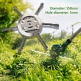 thumbnail image 6 of Lawn Mower Steel Wire Grass Trimmer Head Brush Cutter Weed Eater Trimmer Head, 6 of 13