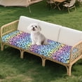 thumbnail image 4 of Xixirimido Couch Covers for Sectional Sofa Stretch Couch Cushion Covers 3Pcs Universal Couch Sofa Cover Washable Furniture Protector for Living Room, Colorful Gradient Leopard, 4 of 8