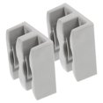 thumbnail image 4 of Miangastore 2pcs Shower Room Swing Stopper Sliding Glass Door Bottom Guides Sliding Shower Door Bottom Guides, 4 of 8