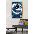 thumbnail image 2 of NHL Vancouver Canucks - Maximalist Logo 23 Wall Poster, 22.375" x 34" Framed, 2 of 5