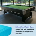thumbnail image 4 of Uxcell Billiard Pool Table Cover Billiards Accessories, Oxford Waterproof Dustproof Fit for Protecting Pool Table Blue 7 ft, 4 of 5